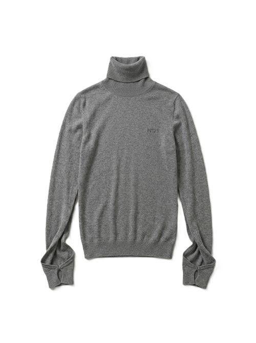 Women's Knit Long Sleeve Turtleneck N°21 | A032 - 9000 - 8994GRIGIO